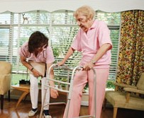 Nurse and Elder, Senior Fall Alert System in Oklahoma City, OK